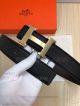 High Quality Hermes Reversible Leather Belt For Men - Brushed Gold H Buckle (5)_th.jpg